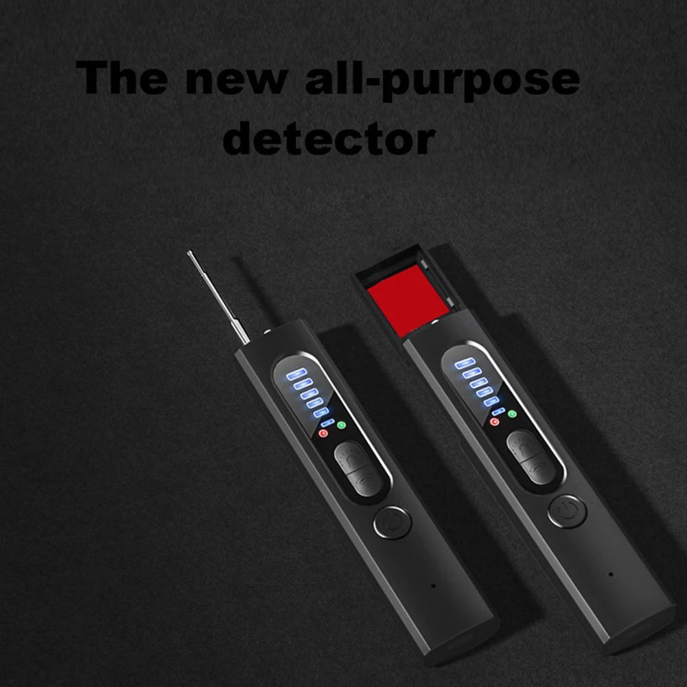 Hidden Camera Detector Anti-Spy Car GPS Tracker Listening Device Bug RF Wireless All Signal Scanner Gadget Security Protection