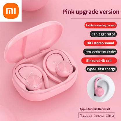 XIAOMI R200 Wireless Earbuds Open Ear Bluetooth Headphone EarHooks 9D Stereo Sound Earphones Sports LED Display Headset With Mic