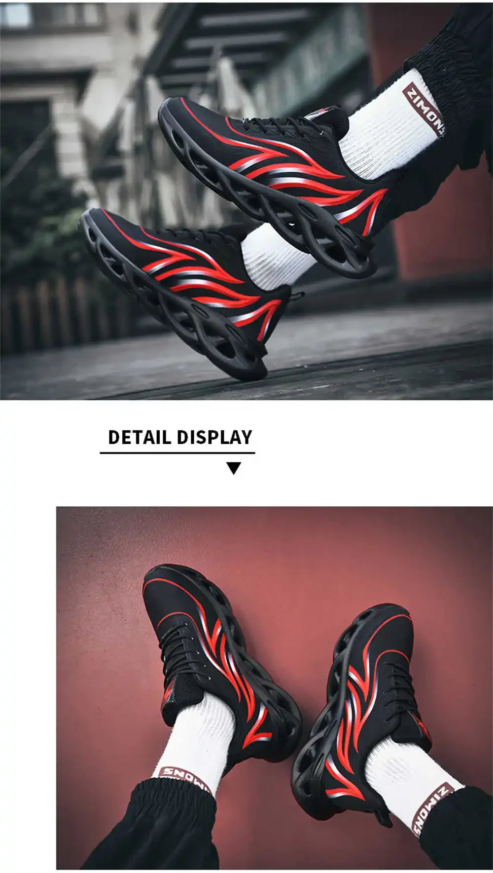 Autumn-spring Low Special Size Sneakers Casual Boot Flat Shoes Men Sport Global Brands High-tech Entertainment Unique